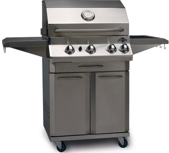 Poêles et foyers Keystone Jackson Grills LUX 550 avec piédestal