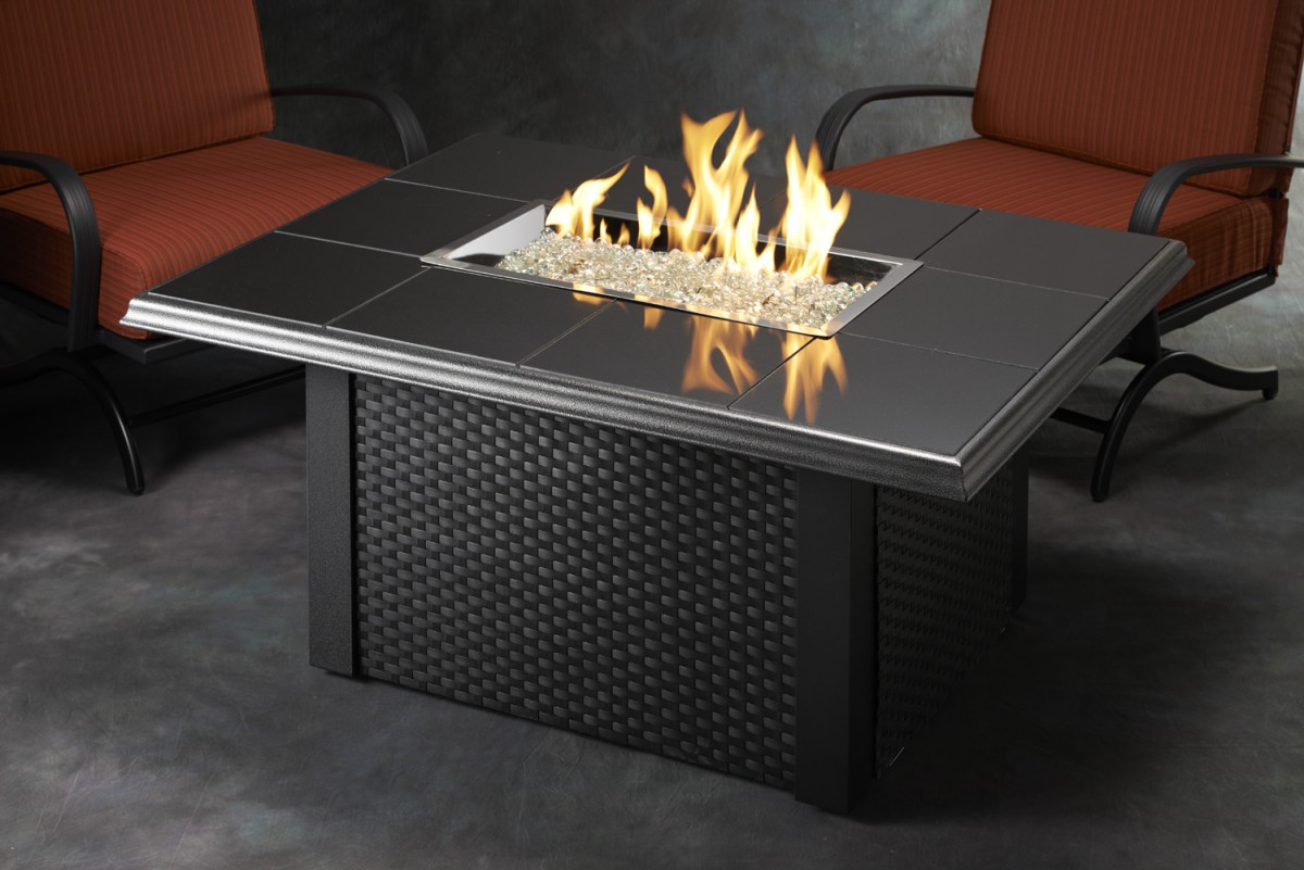 Tables de feu extérieures haut de gamme