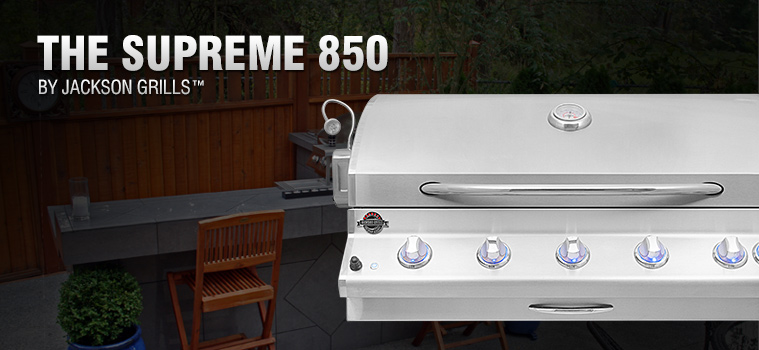 Jackson Grills Série PREMIER 850 à encastrer