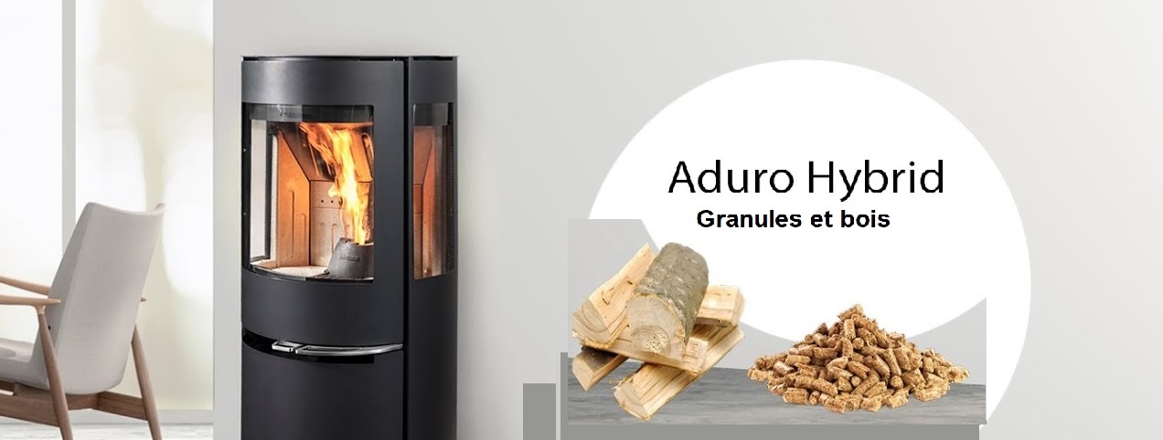Poêle à bois et granules – ADURO H1