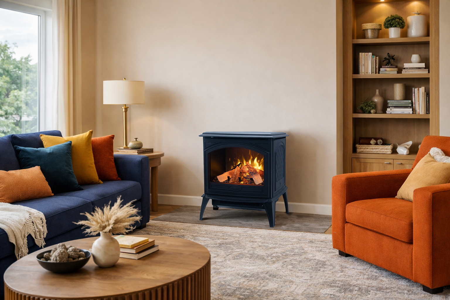 Amantii poêle électrique en fonte E50-HO E70-HO